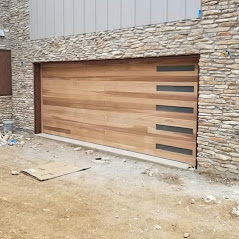 new wood garage doors in hutto